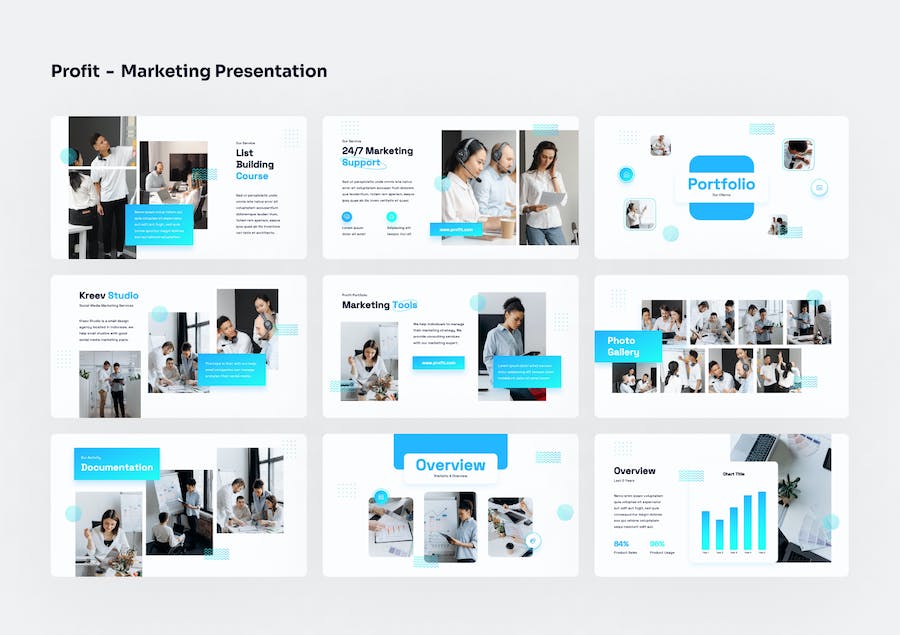 营销计划推广策略PPT模板 - PPT派