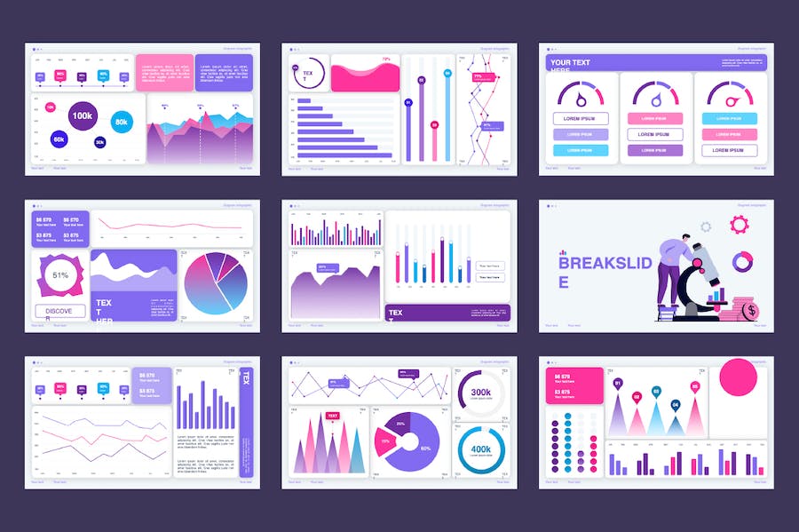KPI关键绩效指标数据分析展示PPT模板 - PPT派