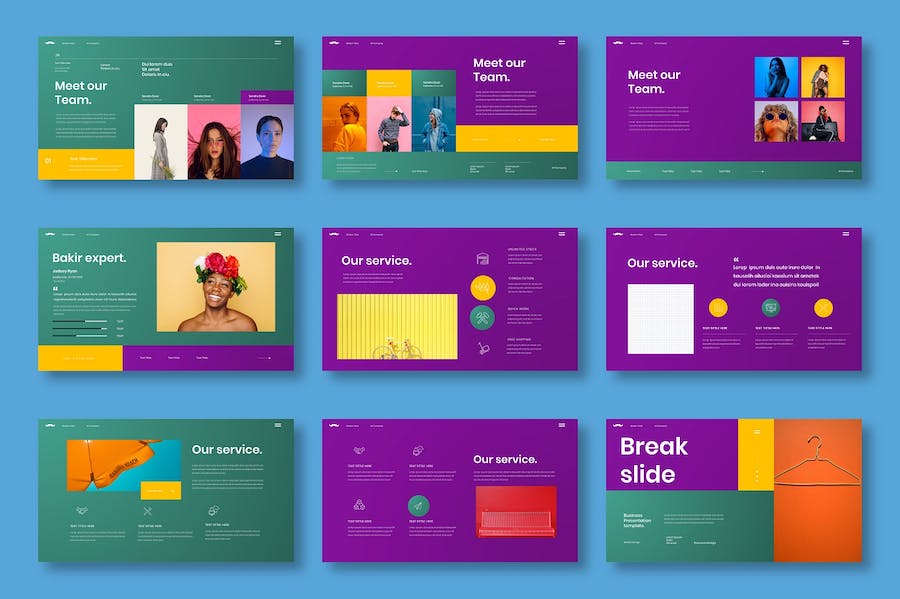 商务业务产品展示推介Keynote模板 - PPT派