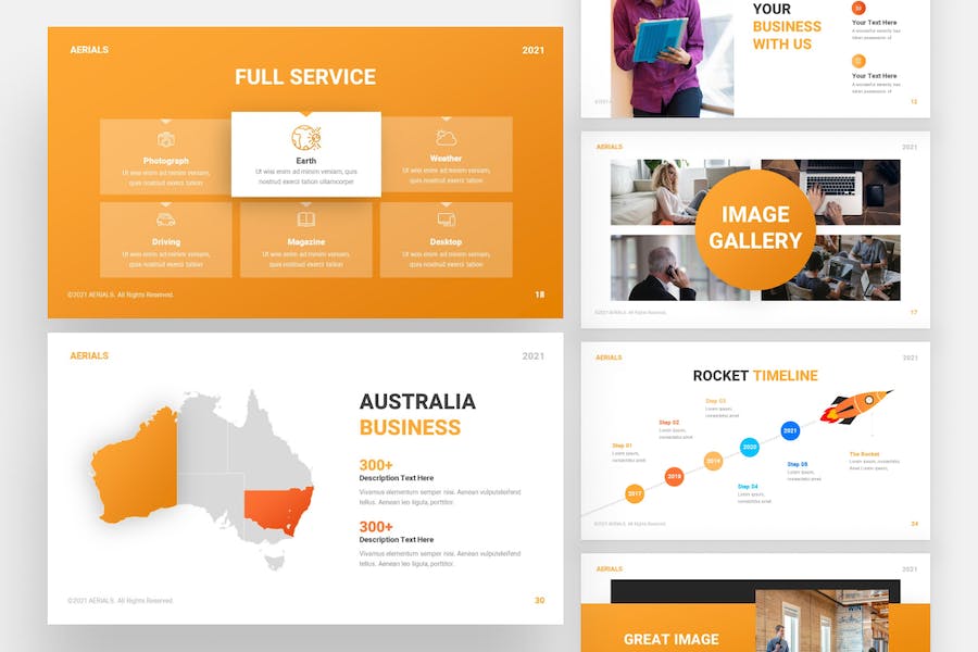 Aerials-multipurpose-keynote-presentation-template - PPT派