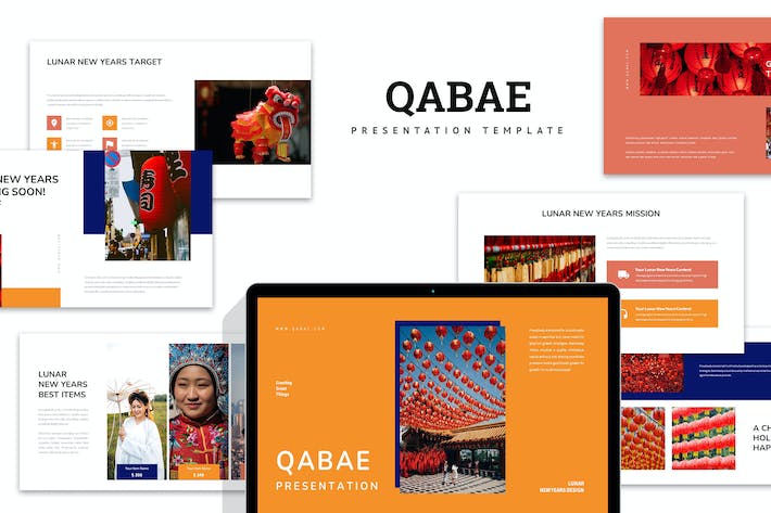 中国农历新年文化习俗国际传播推广PPT模板 - PPT派