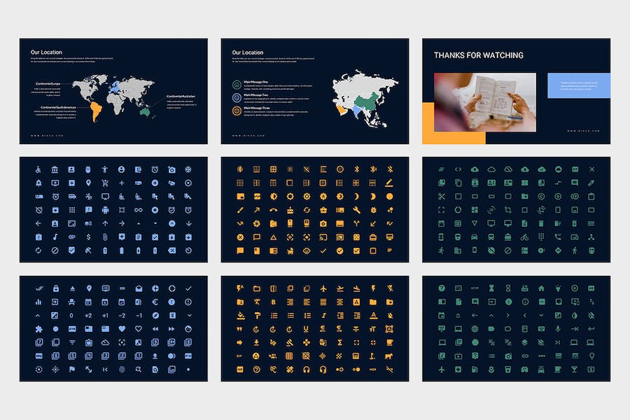 高级年度报告主题Keynote模板 - PPT派