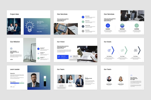 营销计划推广策略方案Keynote模板 - PPT派
