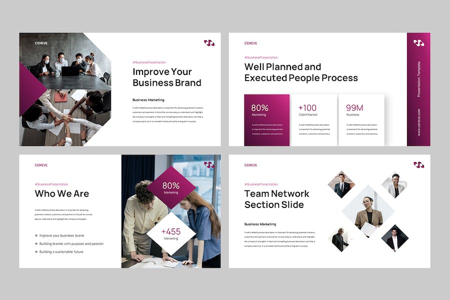 欧美风格商务通用Keynote模板 - PPT派