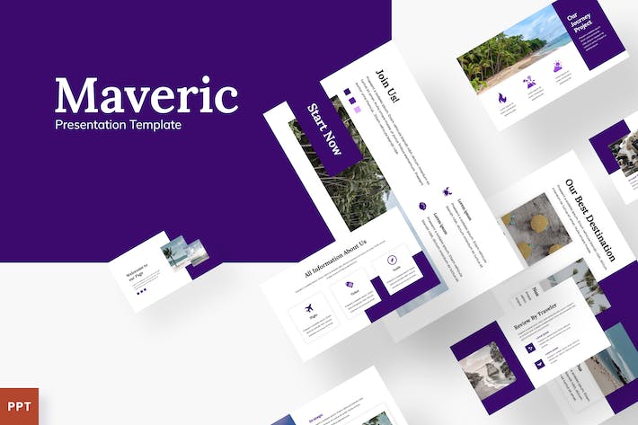 商务项目展示工作方案PPT模板 - PPT派