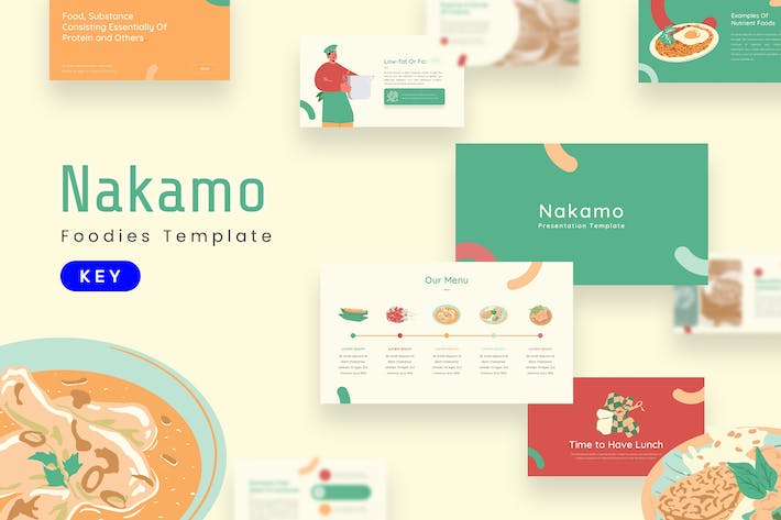 餐饮美食品牌商业融资计划书Keynote模板 - PPT派