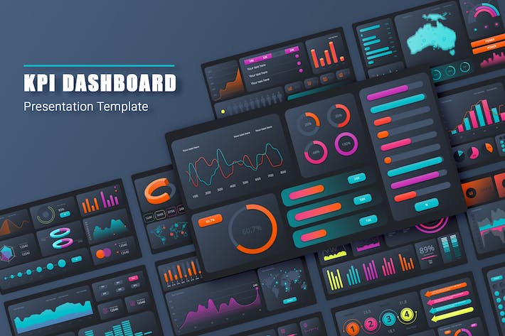 KPI关键绩效指标数据分析展示PPT模板 - PPT派