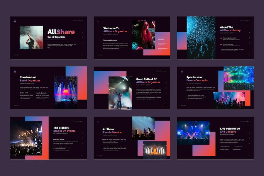 活动组织讲述展示管理运营推广PPT模板 - PPT派