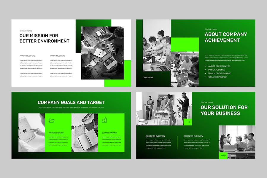 康赛尔商务企业推介路演PPT模板 - PPT派