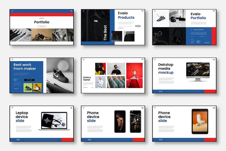 商务企业品牌宣传推广PPT模板 - PPT派