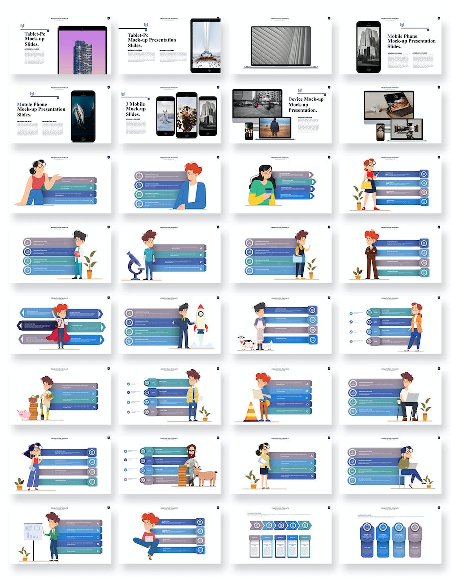 极简设计风格展示演讲方案PPT模板 - PPT派