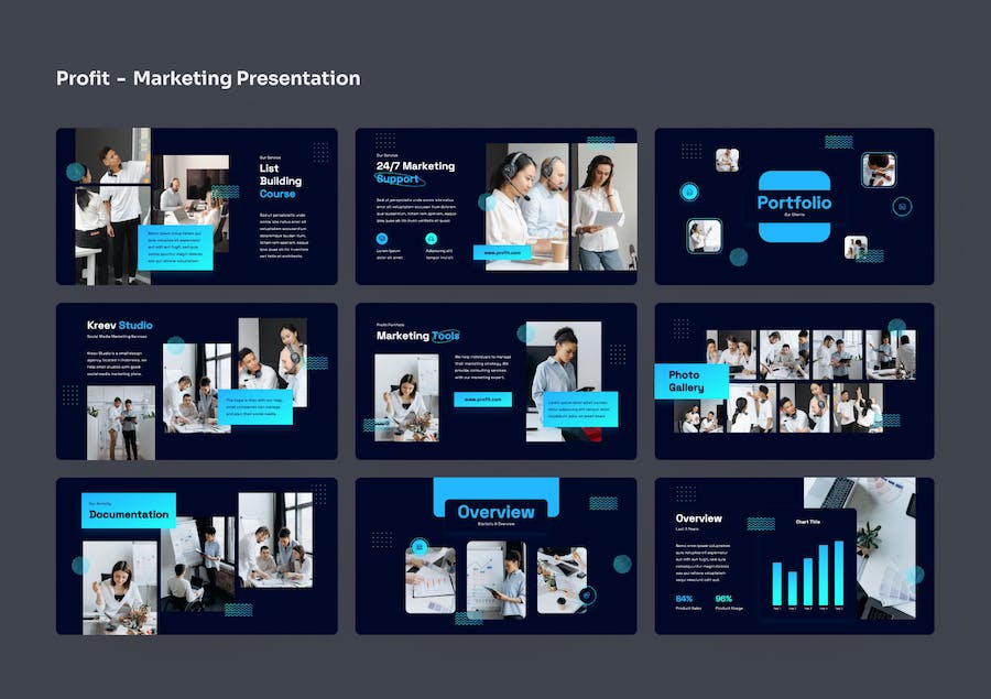 营销计划推广策略PPT模板 - PPT派