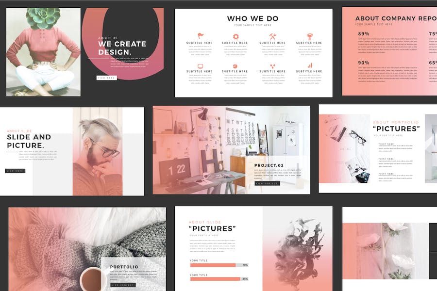 商务企业展示Keynote模板 - PPT派