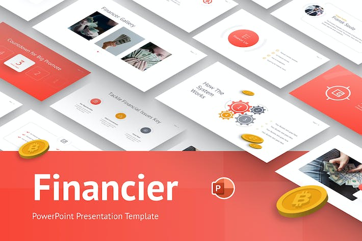 Financier-finance-professional-powerpoint-template - PPT派