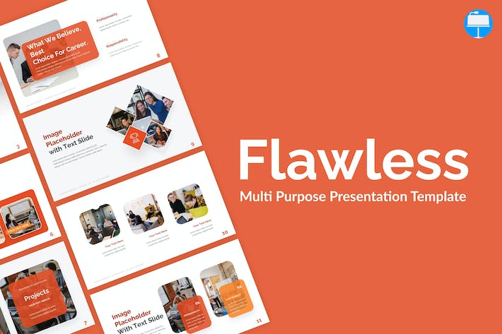 Flawless-minimalist-multipurpose-keynote-template- PPT派