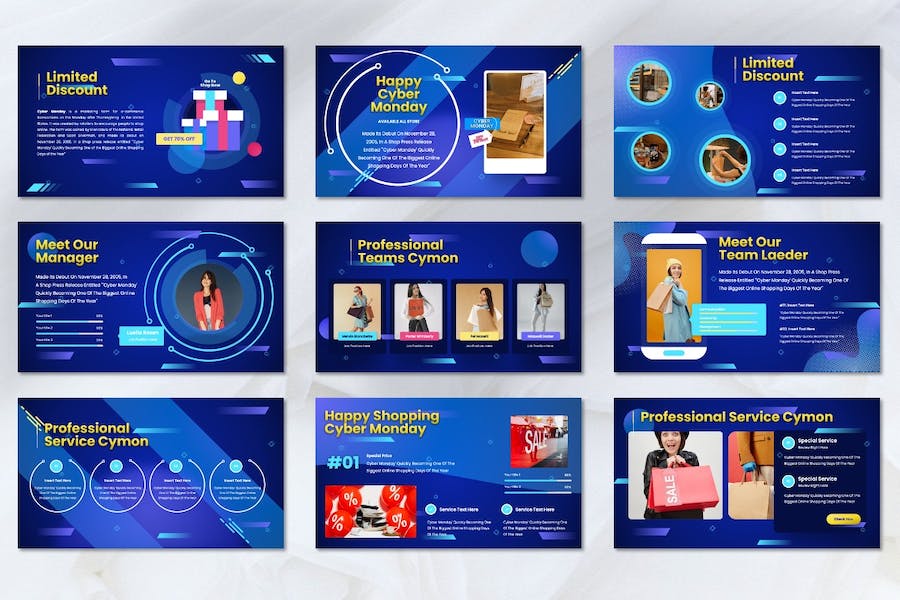 网络安全防护技术演讲Keynote模板 - PPT派