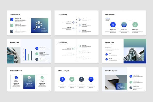 营销计划推广策略方案Keynote模板 - PPT派