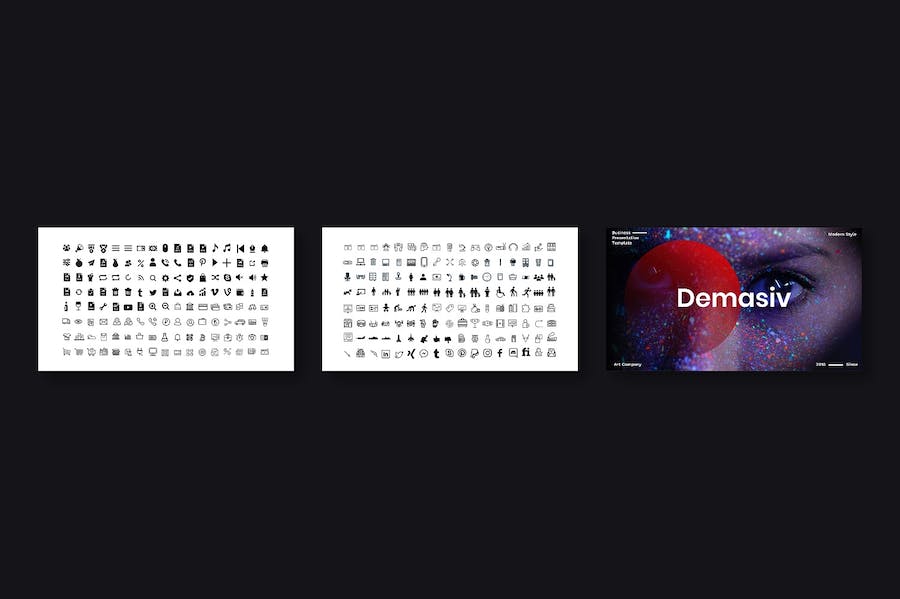 商务展示项目介绍产品推广PPT模板 - PPT派