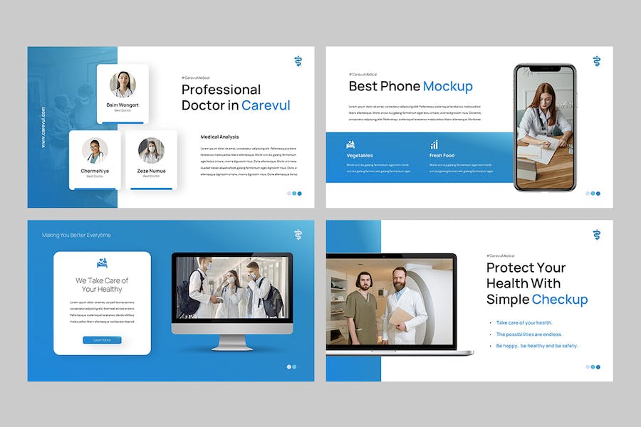 医疗诊疗专业服务介绍展示Keynote模板 - PPT派