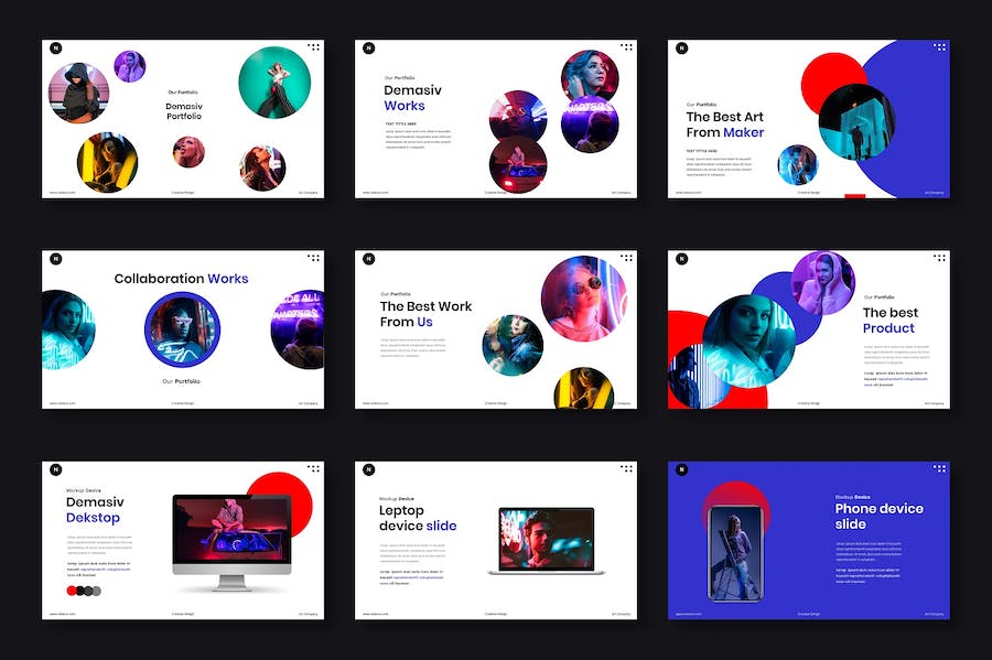 商务展示项目介绍产品推广PPT模板 - PPT派