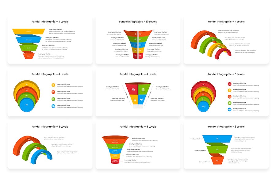 信息图表展示数据分析Keynote模板 - PPT派