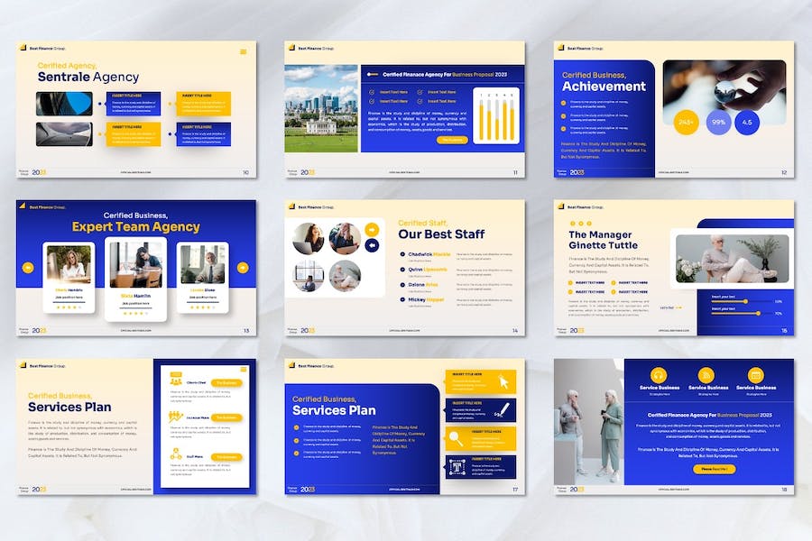 商业建议书融资提案方案PPT模板 - PPT派