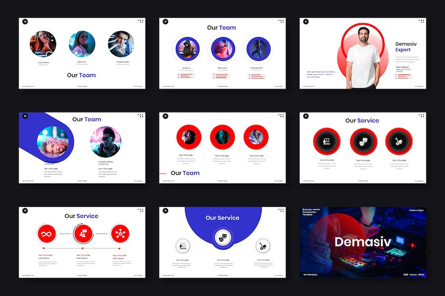 商务展示项目介绍产品推广PPT模板 - PPT派