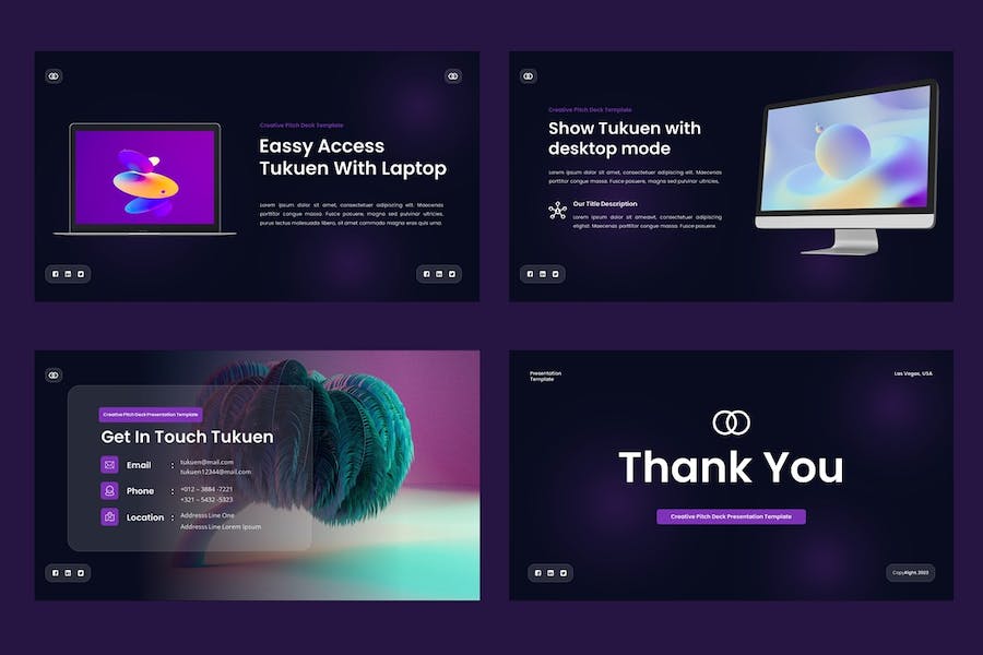 创意融资项目路演讲述Keynote模板 - PPT派