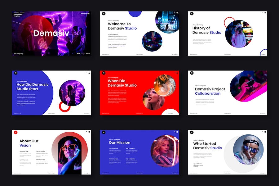 商务展示项目介绍产品推广PPT模板 - PPT派