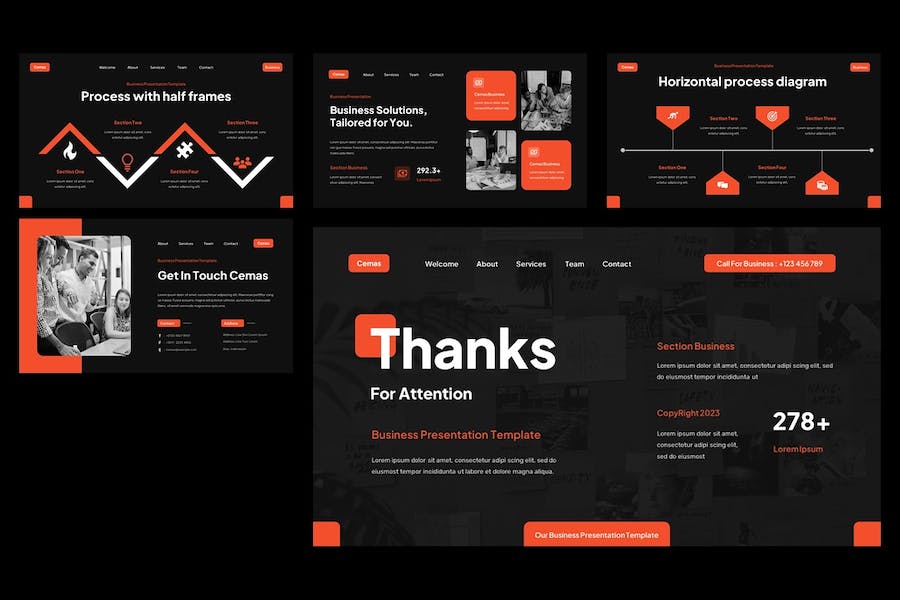 商务企业合作方案展示Keynote模板 - PPT派