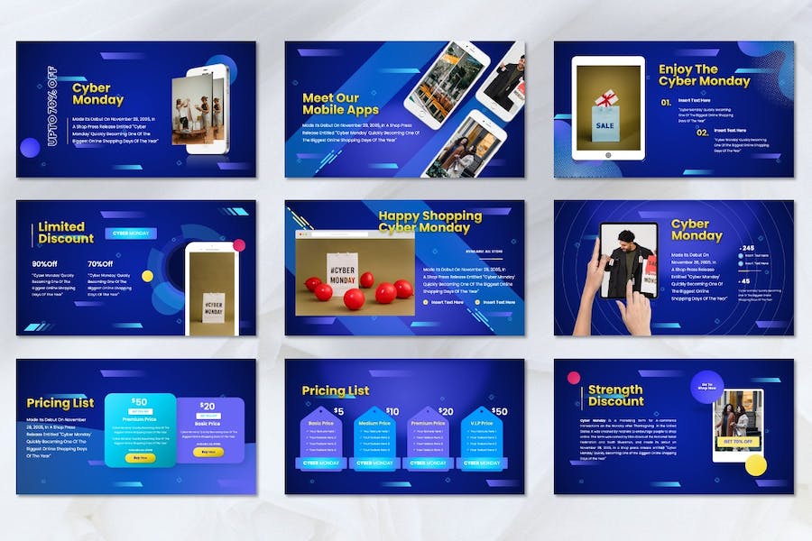 网络安全防护技术演讲Keynote模板 - PPT派