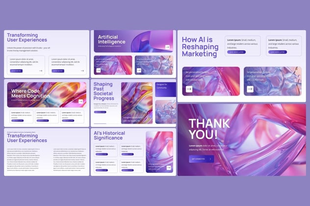 人工智能新一代技术发展趋势分析PPT模板 - PPT派