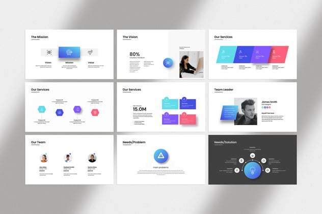 商务融资路演演讲计划Keynote模板 - PPT派