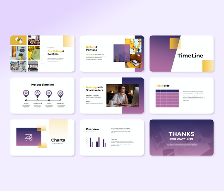 国外创投公司融资路演PPT模板 - PPT派