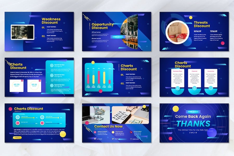 网络安全防护技术演讲Keynote模板 - PPT派