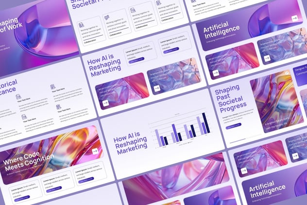 人工智能新一代技术发展趋势分析PPT模板 - PPT派