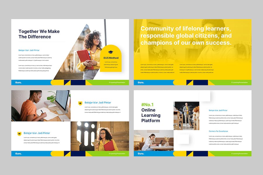 教育培训课程教学方案Keynote模板 - PPT派