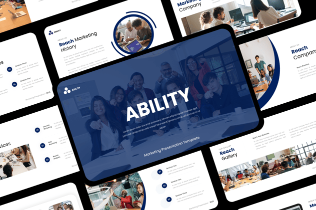 营销能力推广品牌方案PPT模板 - PPT派