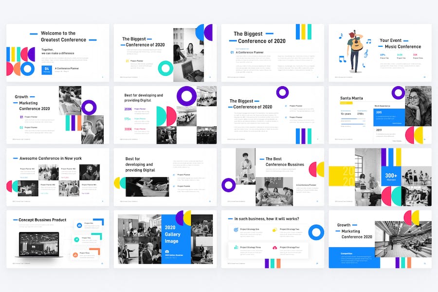 Convention-annual-event-creative-keynote-template - PPT派