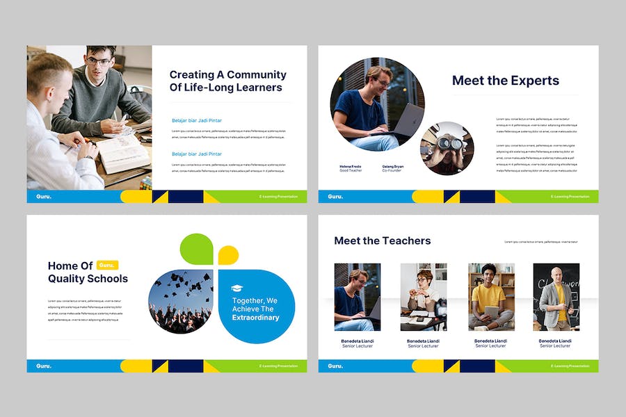 教育培训课程教学方案Keynote模板 - PPT派