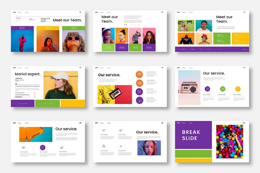 创意设计商务企业品牌策划营销PPT模板 - PPT派