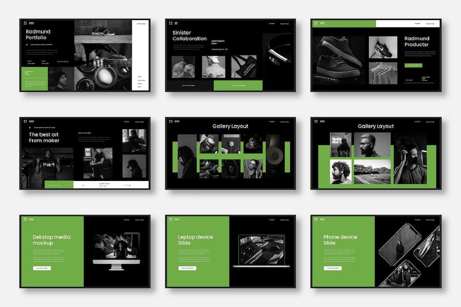 拉德蒙德-商务-主旨演讲-模板 - PPT派