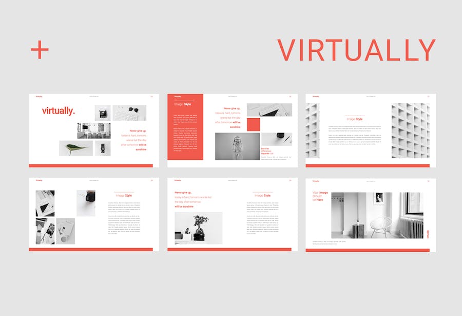 虚拟现实科技产品展示PPT模板 - PPT派