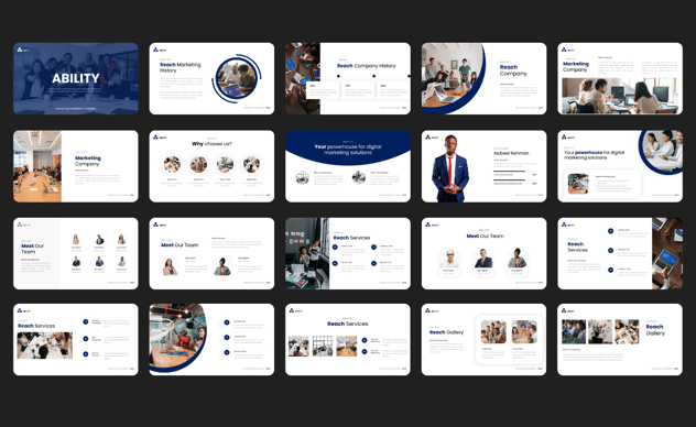 营销能力推广品牌方案PPT模板 - PPT派