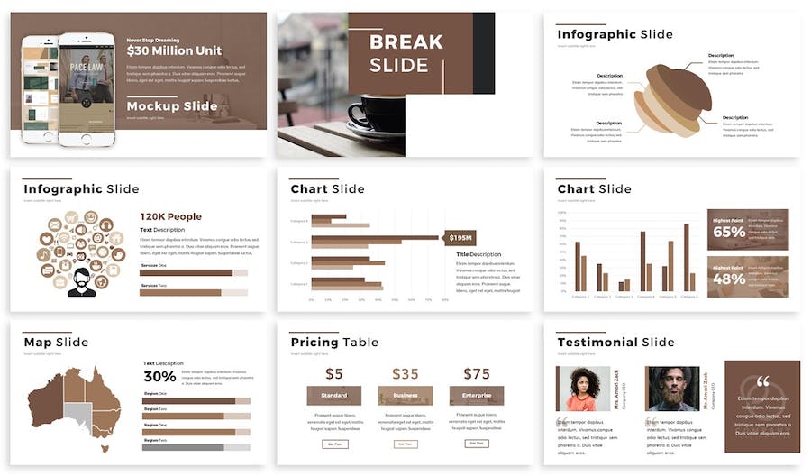 建筑室内设计讲述展示规划应用方案PPT模板 - PPT派