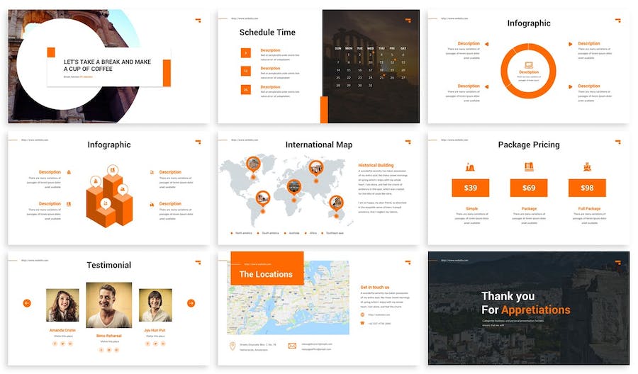 历史知识教育展示学术研究PPT模板 - PPT派