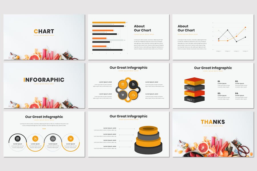 美食餐饮品牌推广宣传Keynote模板 - PPT派