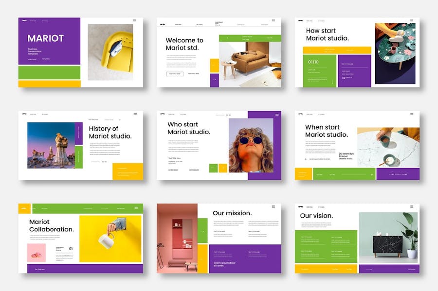 创意设计商务企业品牌策划营销PPT模板 - PPT派