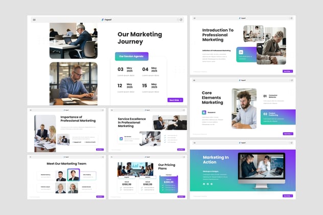专业营销活动宣传PPT模板 - PPT派