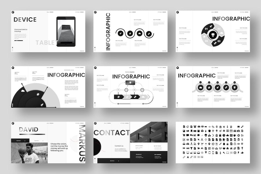 创意设计公司品牌宣传推广PPT模板 - PPT派